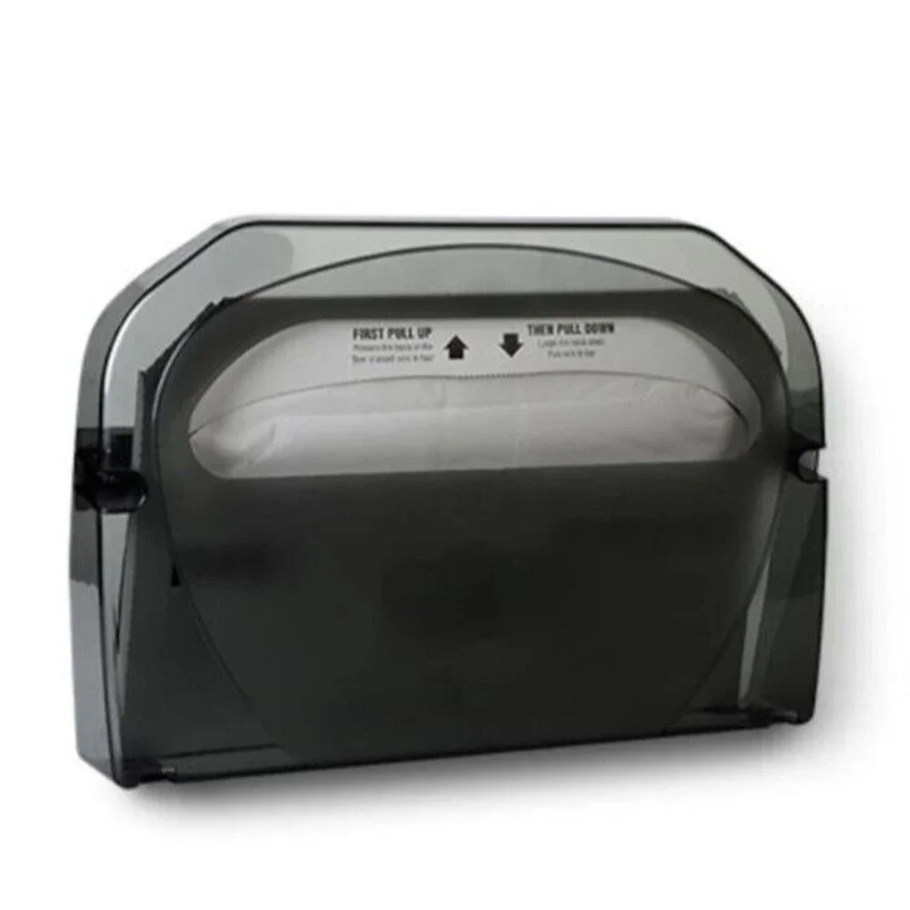 Wausau Paper/Tork Toilet Seat Cover Dispenser Silhouette 1951001 Black Translcnt